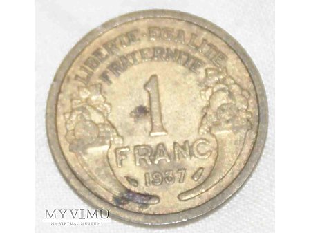 1 Franc 1937