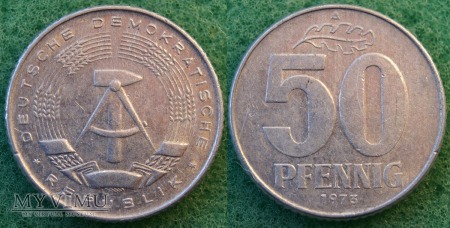 Niemcy, 50 PFENNIG 1973