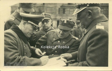 Duże zdjęcie General dywizji Taduesz Piskor i General Mond
