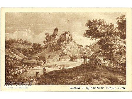 Duże zdjęcie Zamek w Ojcowie w wieku XVIII