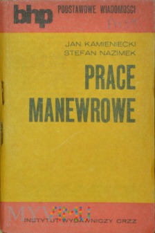 1974 - Podręcznik BHP - Prace manewrowe