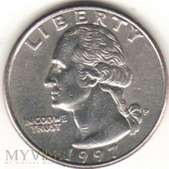 0,25 DOLLAR 1997 P