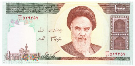 Duże zdjęcie Iran - 1 000 riali (2005)