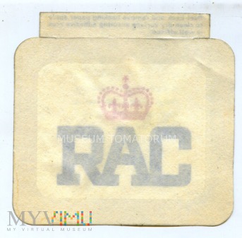 Duże zdjęcie Logo - "RAC" Wielka Brytania