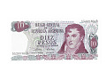 Argentyna - 10 pesos (1976 - 83)