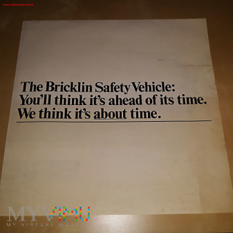 Duże zdjęcie Prospekt Bricklin SV-1 1974