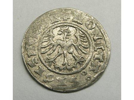 Duże zdjęcie Półgrosz koronny-1509 r