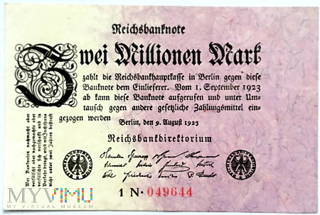 Niemcy 2 000 000 marek 1923
