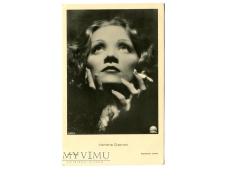 Marlene Dietrich Verlag ROSS 6675/2 + Autograf