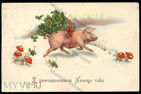 Świnka Noworoczna - 1926
