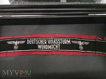Duże zdjęcie Opaska Deutscher Volkssturm Wehrmacht