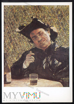Gierymski - Ksiądz pijący wino - 1970