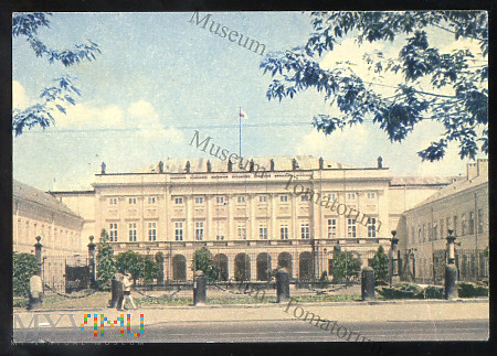 W-wa - Krakowskie Przed.- Pałac Prezydencki -60-te