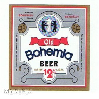 old bohemia beer světlý ležák