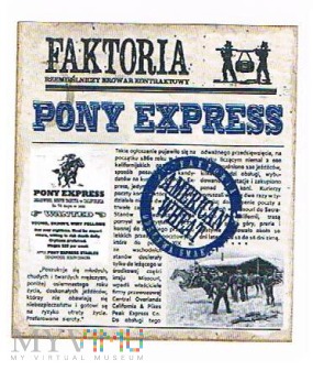 Duże zdjęcie pony express
