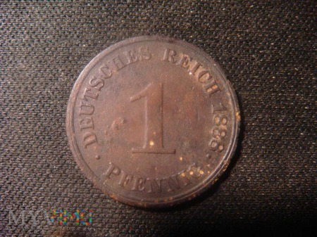 1 Pfennig 1888 J