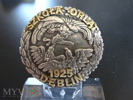 Srebrna Odznaka Szkoła Orląt w Dęblinie - Ag 925