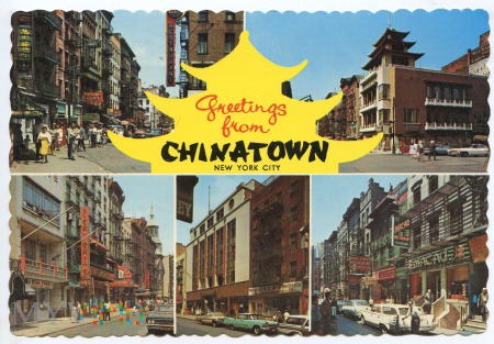 N.Y. Chinatown New York - lata 70-te XX w.