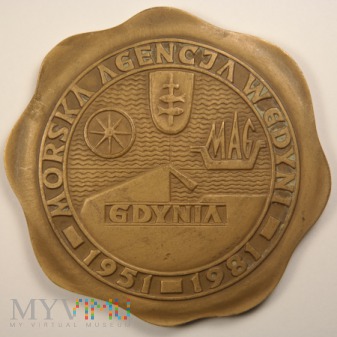 1981 - 35/81 - Morska Agencja w Gdyni 30 lat