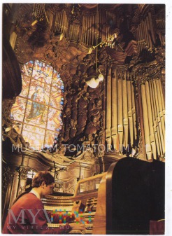 Duże zdjęcie Gdańsk-Oliwa - Katedra - organy - 1976