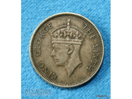 10 Cents 1950 r. Hong-Kong