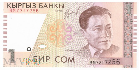 Kirgistan - 1 som (1999)