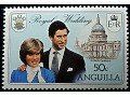 Anguilla 50c Księżna Diana i Książę Karol
