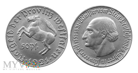 50 fenigów, 1921