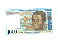Madagaskar - 1000 franków.