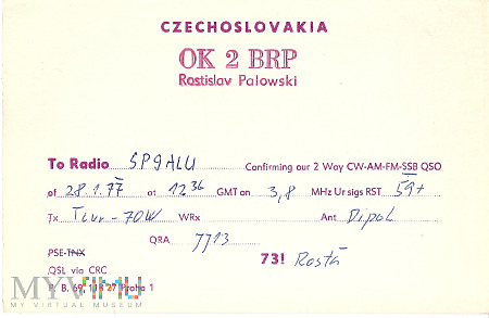 CZECHOSŁOWACJA-OK2BRP-1977.2a
