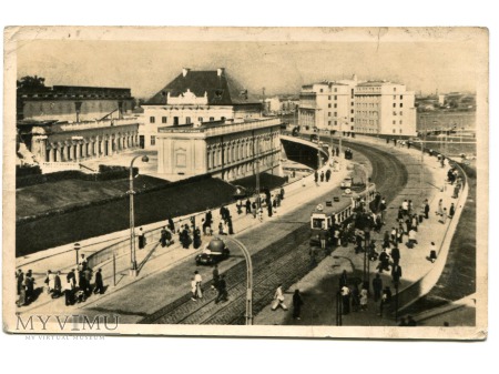 1953 Warszawa Tramwaj linii 26 trasa W-Z