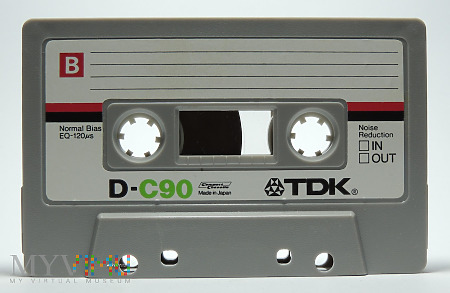 TDK D-C90 kaseta magnetofonowa