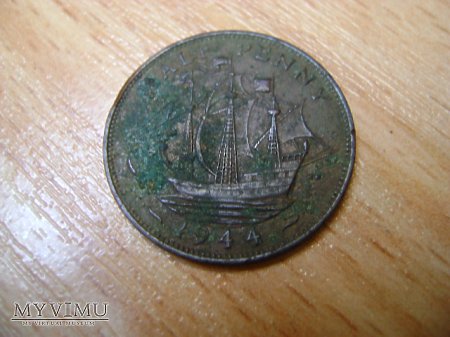 half penny 1944