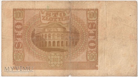 100 złotych 1 marca 1940 rok Ser. D
