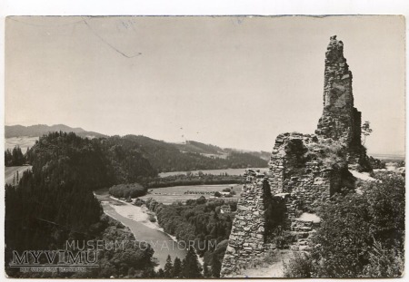 Duże zdjęcie Czorsztyn - zamek - 1967