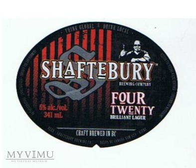 shaftebury four twenty brilliant lager