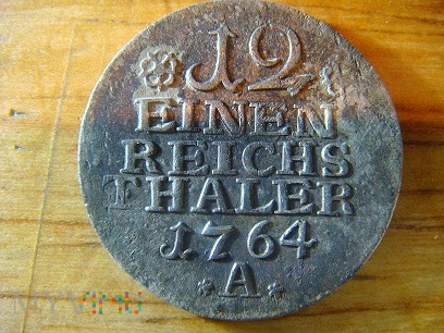 12 Einen Reichs Thaler 1764 A