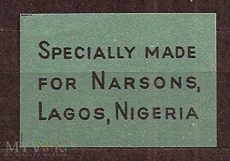 Specially Made for Narsons,Lagos Nigeria
