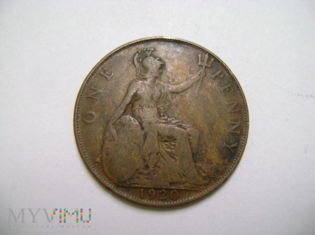 one penny 1920