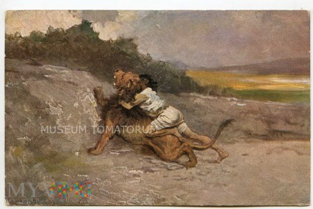 Samson walczy z lwem