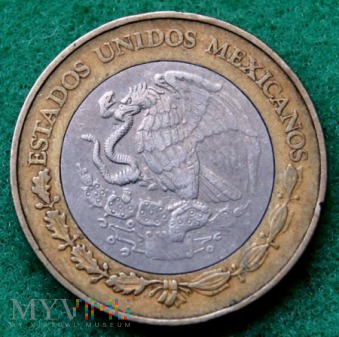 Meksyk, 10 Pesos 2000