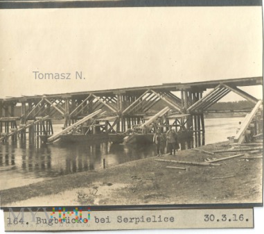 Most w Serpelicach nad Bugiem - I wojna.