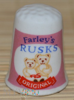 naparstek reklamowy -Farley's rusks