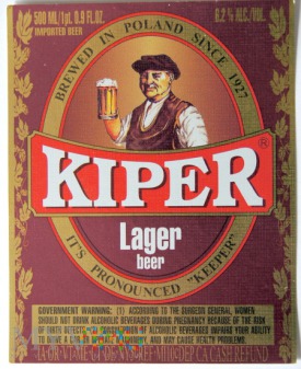 Duże zdjęcie Kiper Lager beer