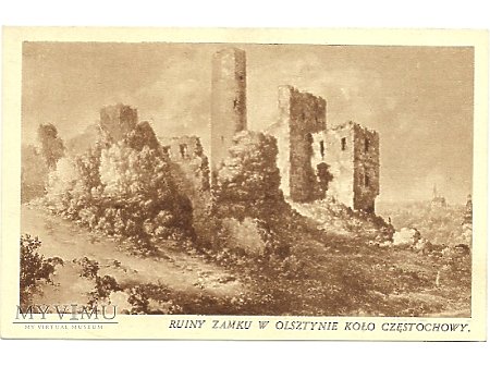Ruiny zamku w Olsztynie koło Częstochowy