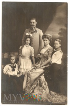 Franciszek Ferdynand Habsburg,żona Zofia,dzieci-Zo