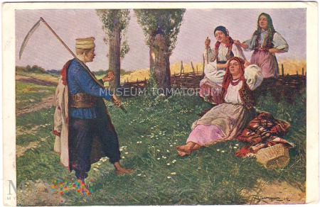 Duże zdjęcie Setkowicz - Wiejski Parys - 1911