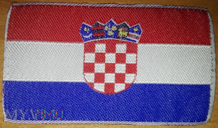 Oznaka przynależności państwowej Chorwacji