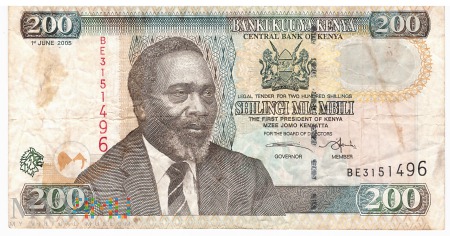 Kenia - 200 szylingów (2005)