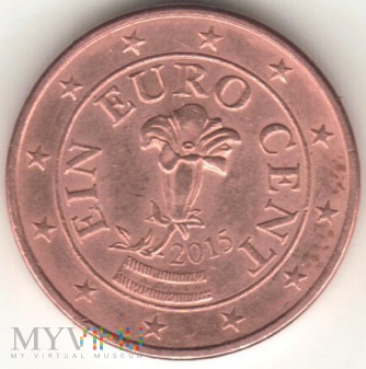 1 EURO CENT 2015